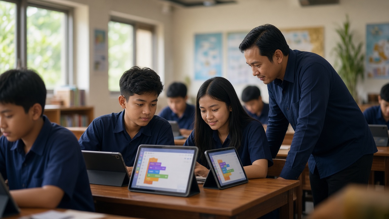 Koding dan AI di Sekolah: Apa Artinya bagi Murid dan Orang Tua?